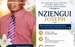 Hommage à Notre Bien-Aimé Joseph Nziengui